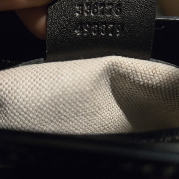 Authentic Gucci Patent Microguccissima Nice Tote In Black. Preowned Excellent - Picture 3 of 9